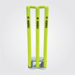 Cricket Spring Back Stumps with Bails – CAST IRON BASE
